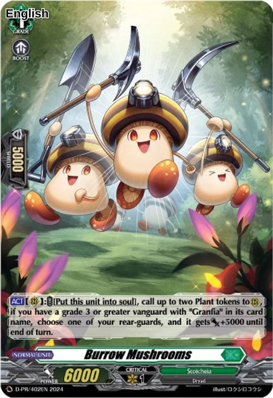 Burrow Mushrooms (Foil)