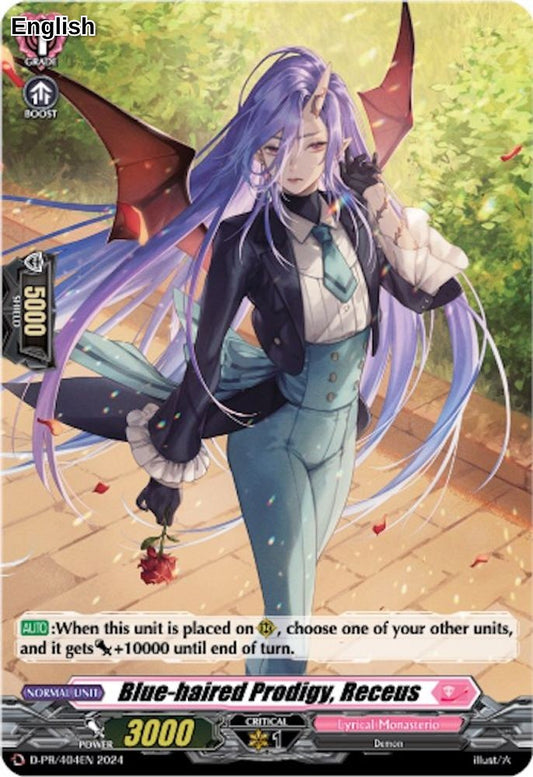 Blue-haired Prodigy, Receus (Foil)