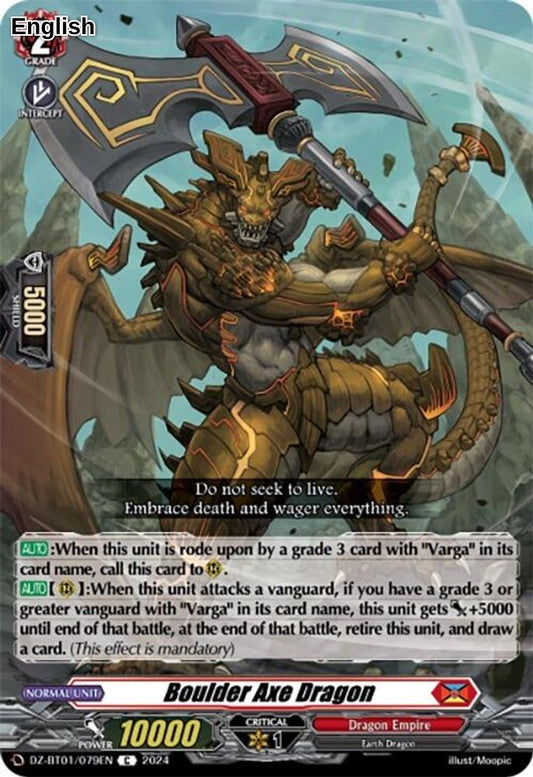 Boulder Axe Dragon