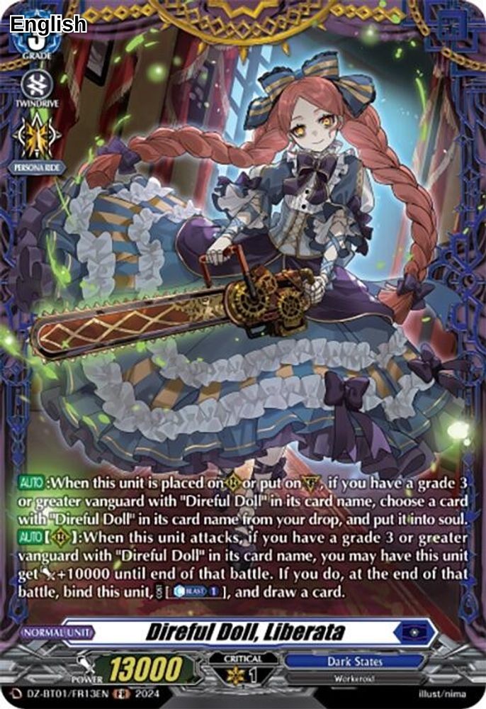 Direful Doll, Liberata (FR)