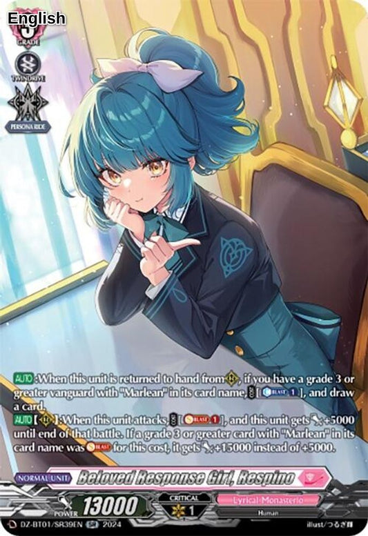 Beloved Response Girl, Respino (SR)