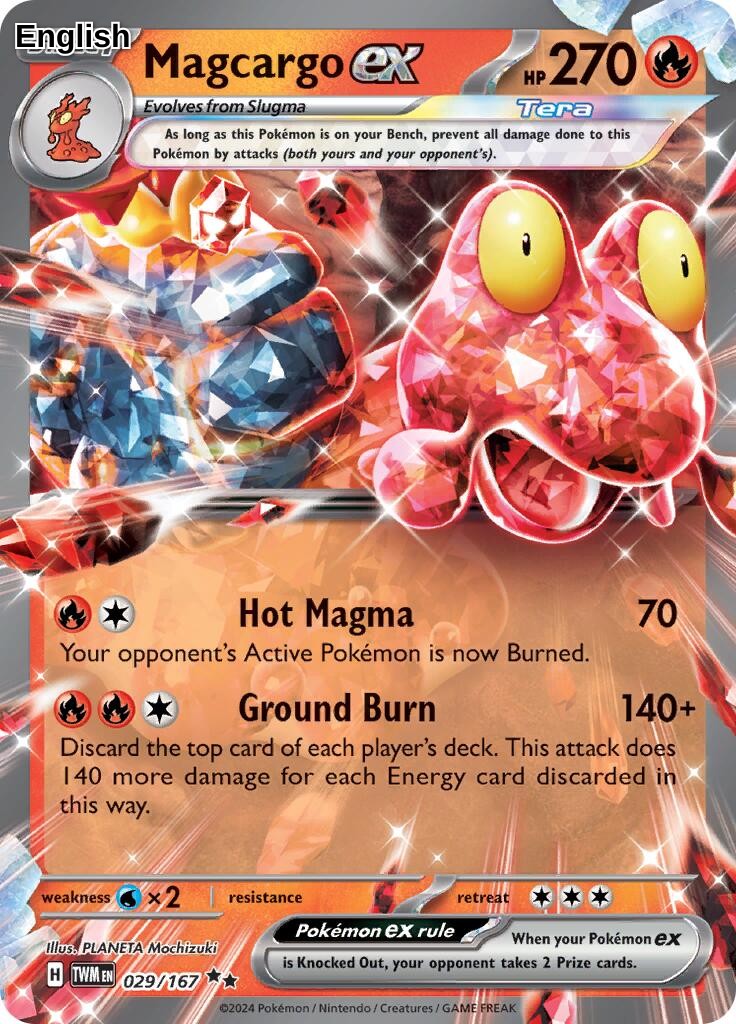Magcargo ex - 029/167