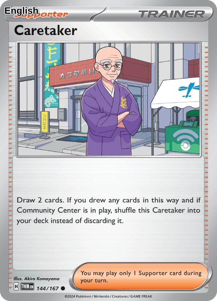 Caretaker - 144/167 [TWM - 144/167] SV06: Twilight Masquerade