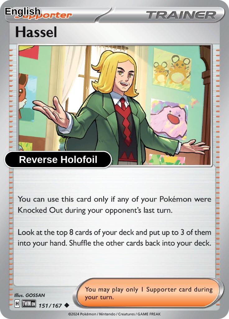 Hassel - 151/167 [TWM - 151/167] U SV06: Twilight Masquerade - Reverse Holofoil