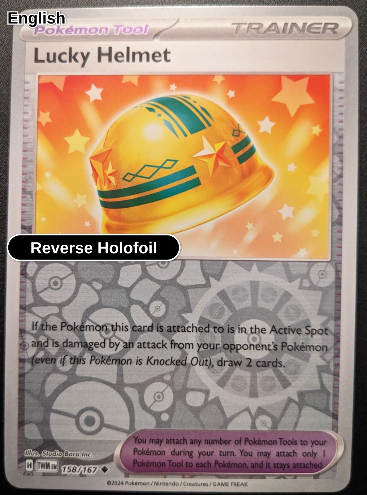 Lucky Helmet [TWM - 158/167] U SV06: Twilight Masquerade - Reverse Holofoil