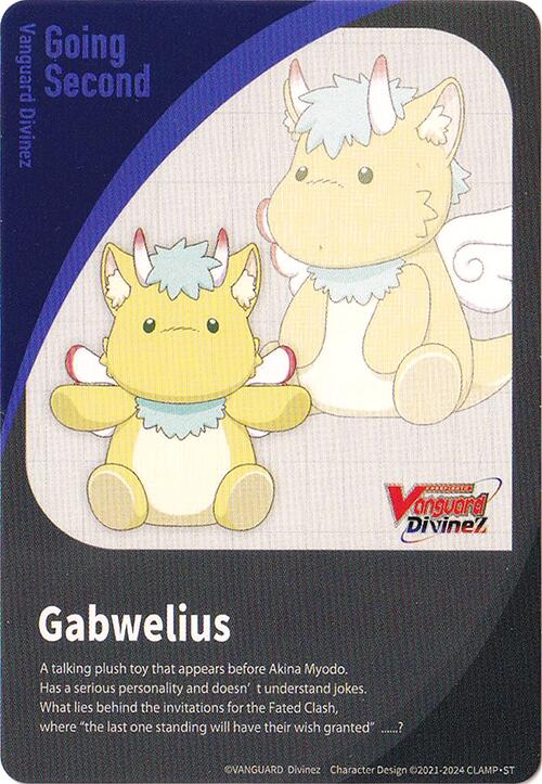 Energy Token // Going Second Marker: Gabwelius (DZ-BT01/T01EN) [Fated Clash]