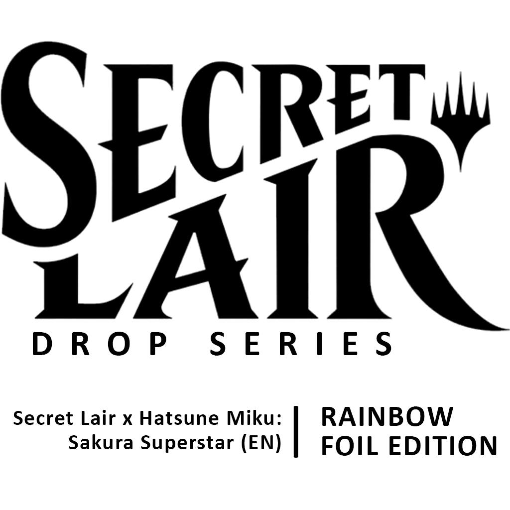 Secret Lair: Drop Series - Secret Lair x Hatsune Miku: Sakura Superstar EN (Rainbow Foil Edition)