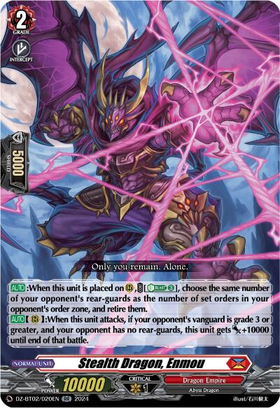 Stealth Dragon, Enmou (DZ-BT02/020EN) [Illusionless Strife]