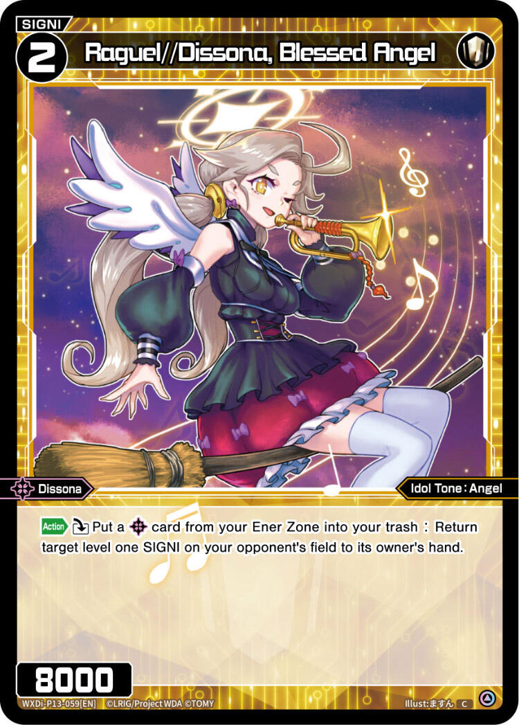 Raguel//Dissona, Blessed Angel (WXDi-P13-059[EN]) [Concord Diva]