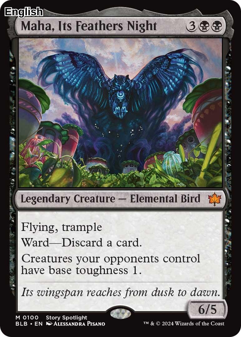 Maha, Its Feathers Night