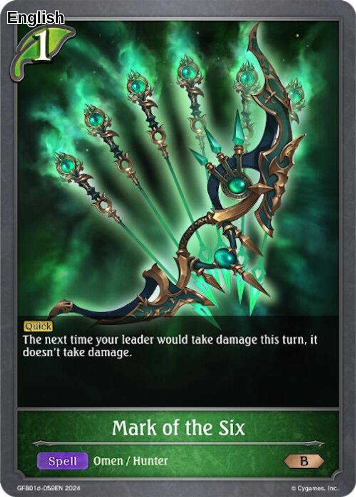 Mark of the Six (GFB01d-059EN)