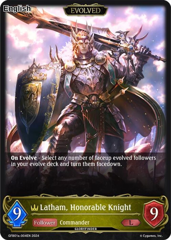 Latham, Honorable Knight (Evolved)