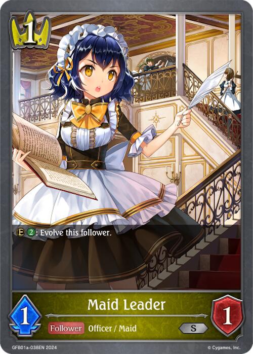 Maid Leader (GFB01a-038EN) [GFB01: Gloryfinder Bundle 01: Guide to Glory]