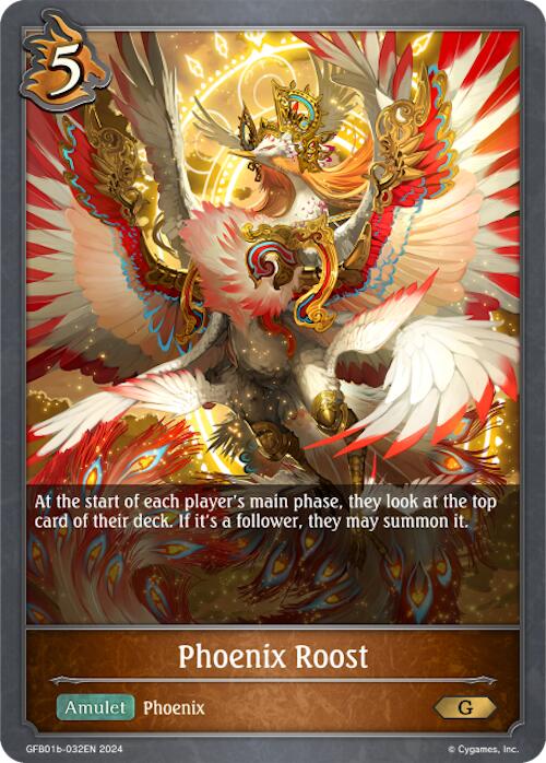 Phoenix Roost (GFB01b-032EN) [GFB01: Gloryfinder Bundle 01: Guide to Glory]