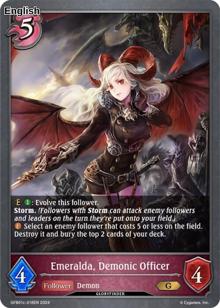 Emeralda, Demonic Officer