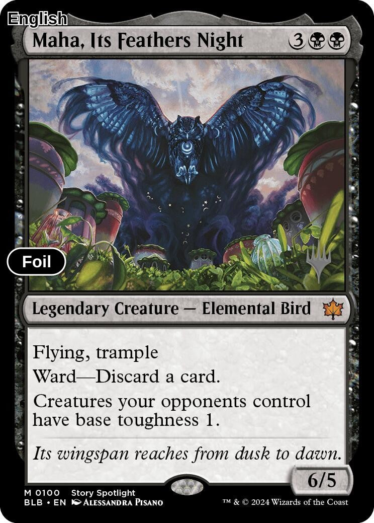 Maha, Its Feathers Night