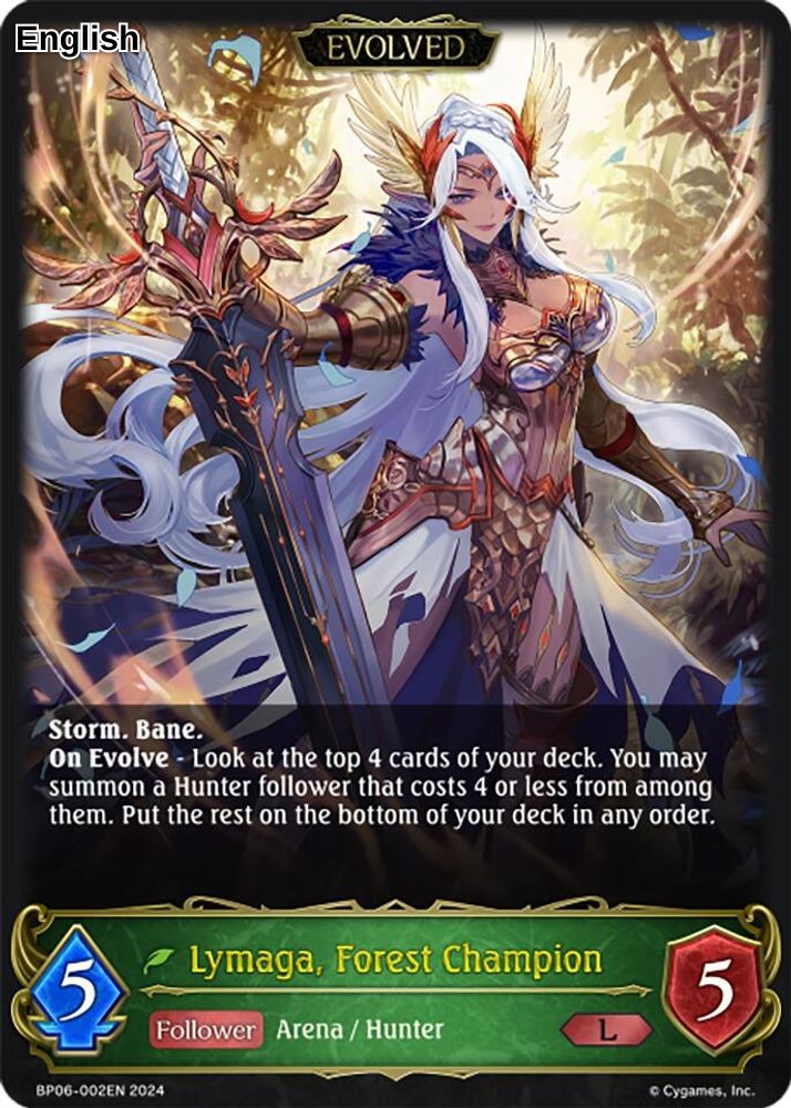 Lymaga, Forest Champion (Evolved)