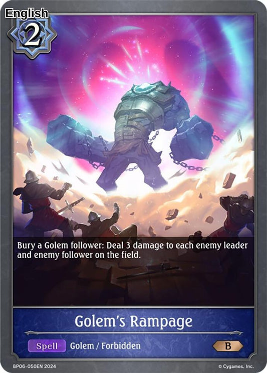 Golem's Rampage