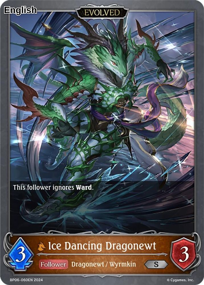 Ice Dancing Dragonewt (Evolved)