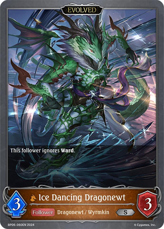 Ice Dancing Dragonewt (Evolved) (BP06-060EN) [Paragons of the Colosseum]