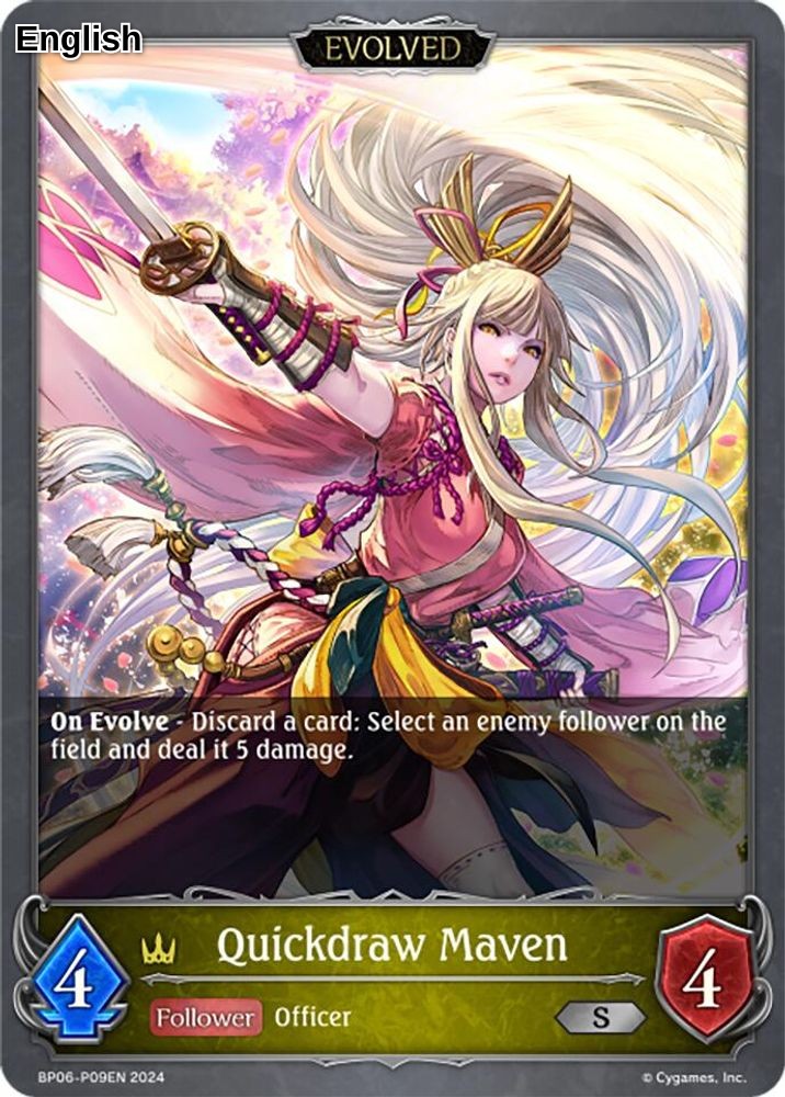 Quickdraw Maven (Evolved) - P09EN (Foil)