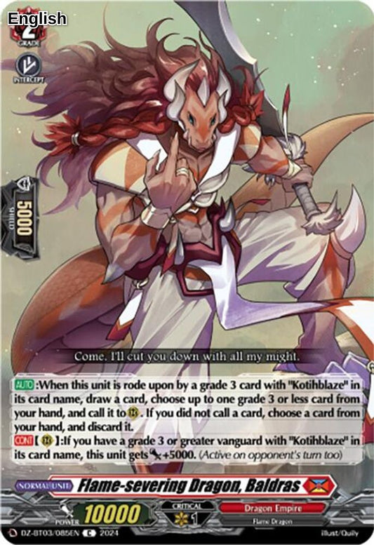 Flame-severing Dragon, Baldras