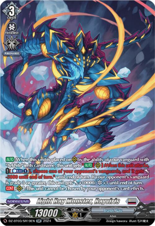 Light Ray Monster, Rayviris (DZ-BT03/SR19EN) [Dimensional Transcendence]