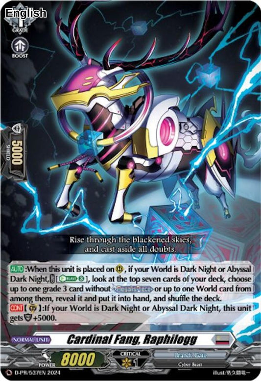 Cardinal Fang, Raphilogg