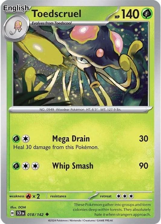 Toedscruel [SCR - 018/142] SV07: Stellar Crown