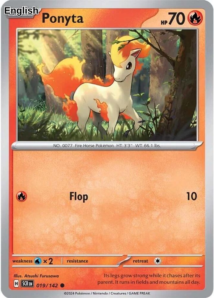 Ponyta [SCR - 019/142] SV07: Stellar Crown