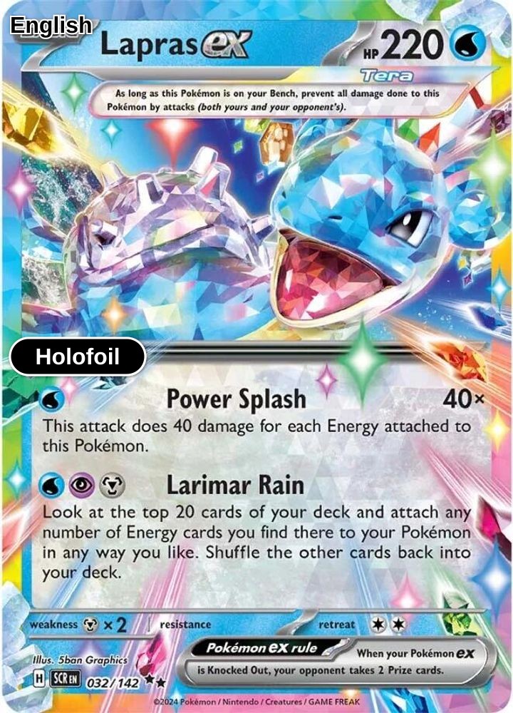 Lapras ex - 032/142