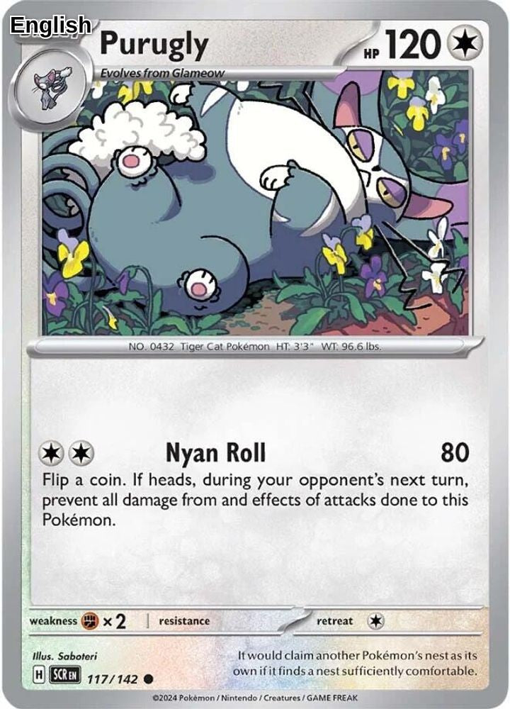 Purugly [SCR - 117/142] SV07: Stellar Crown