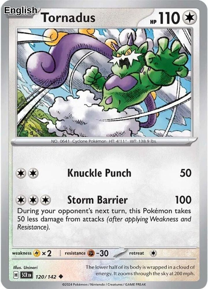 Tornadus [SCR - 120/142] SV07: Stellar Crown