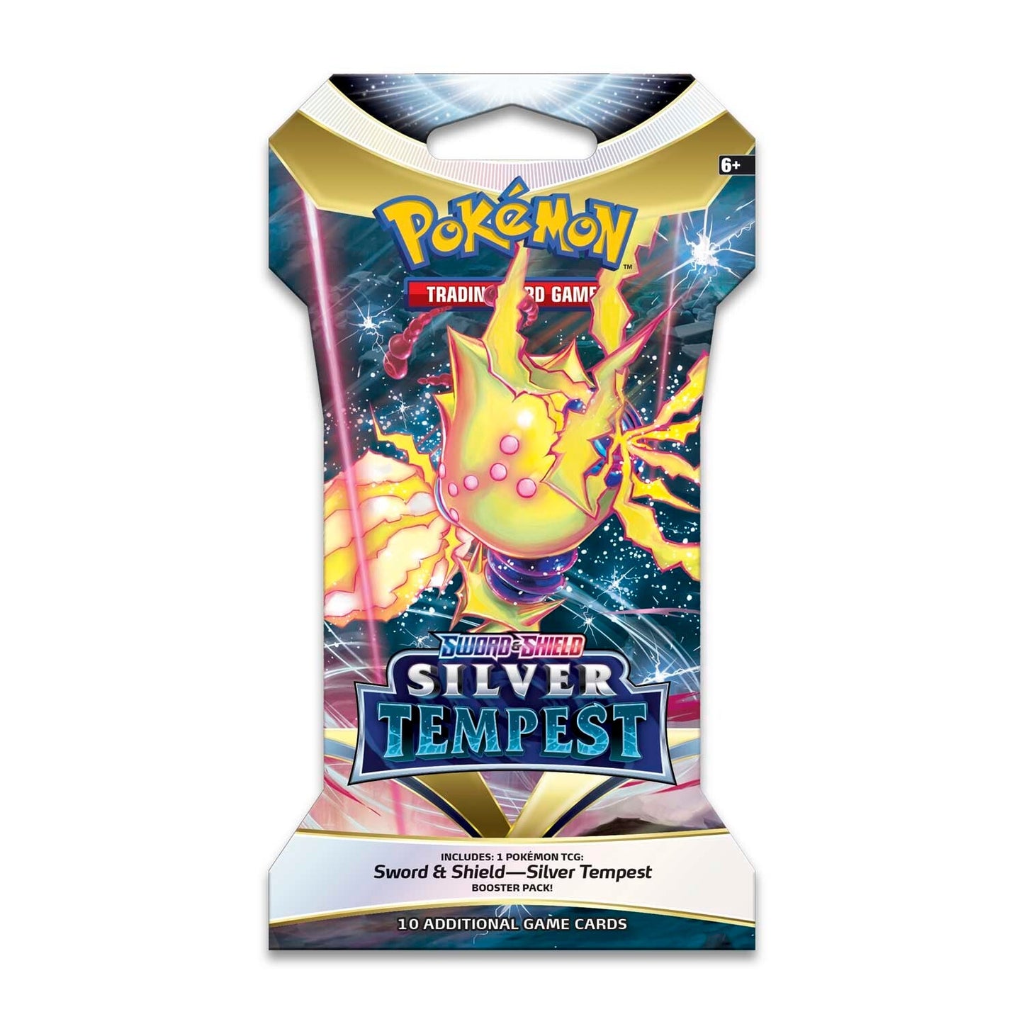 Pokémon TCG  Sword & Shield: Silver Tempest - Sleeved Booster Pack