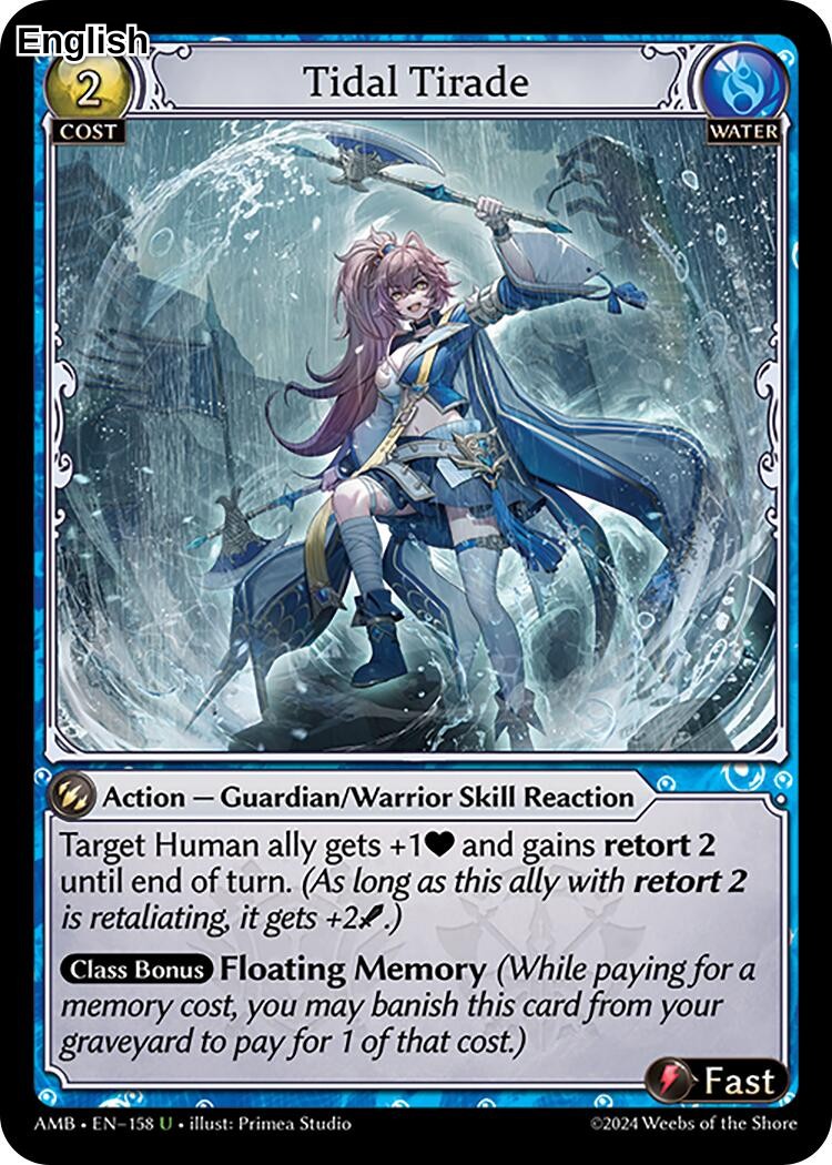 Tidal Tirade