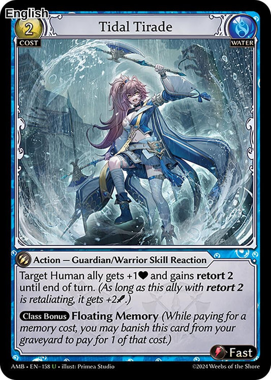 Tidal Tirade
