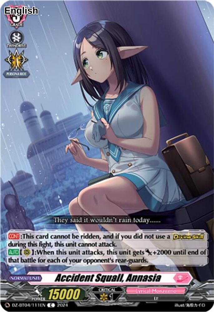 Accident Squall, Annasia