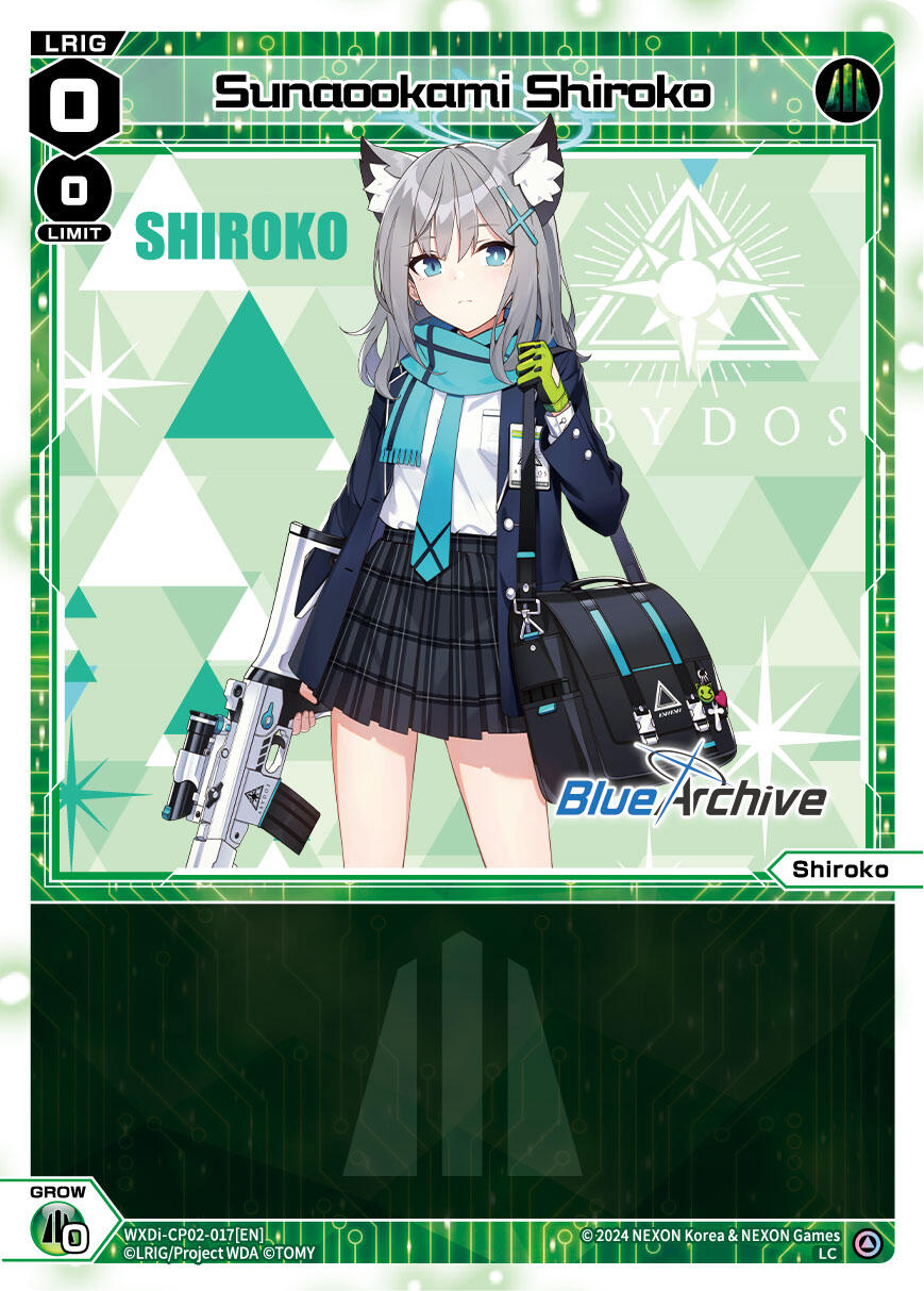 Sunaookami Shiroko (WXDi-CP02-017[EN]) [Blue Archive DIVA]