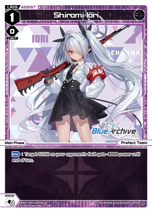 Shiromi Iori (WXDi-CP02-045[EN]) [Blue Archive DIVA]