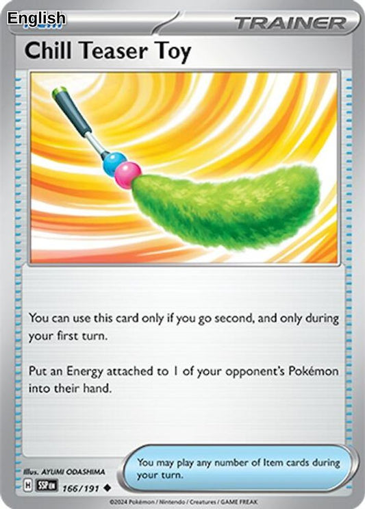 Chill Teaser Toy [SSP - 166/191] SV08: Surging Sparks