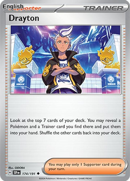 Drayton - 174/191 [SSP - 174/191] SV08: Surging Sparks