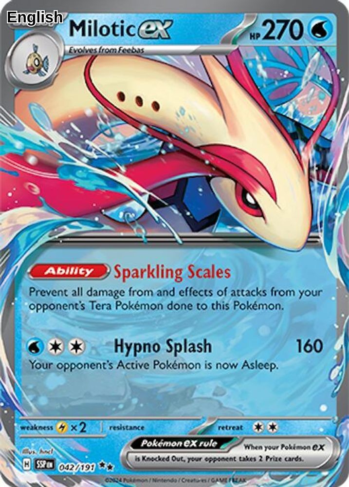 Milotic ex - 042/191