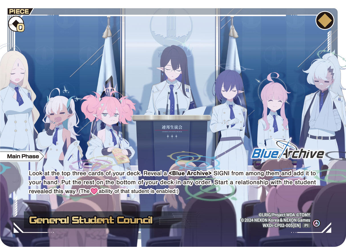 General Student Council (WXDi-CP02-005[EN]) [Blue Archive DIVA]