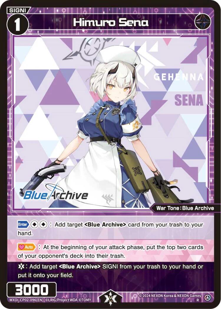 Himuro Sena (WXDi-CP02-096[EN]) [Blue Archive DIVA]