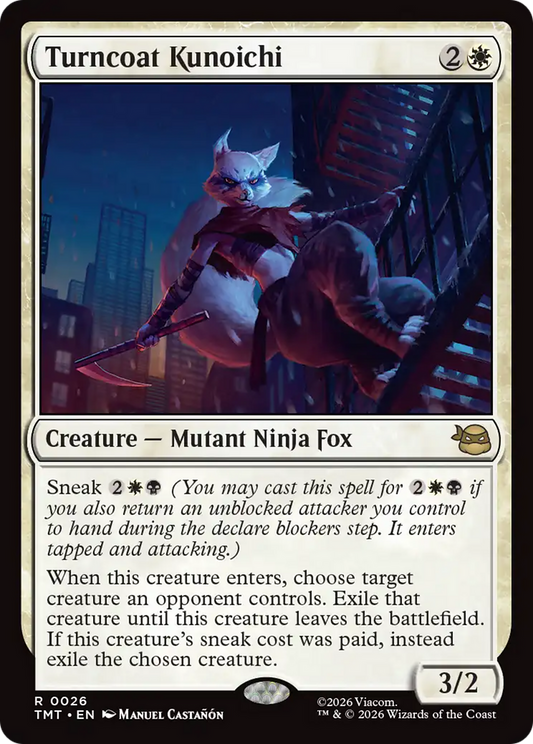 Turncoat Kunoichi [Teenage Mutant Ninja Turtles]