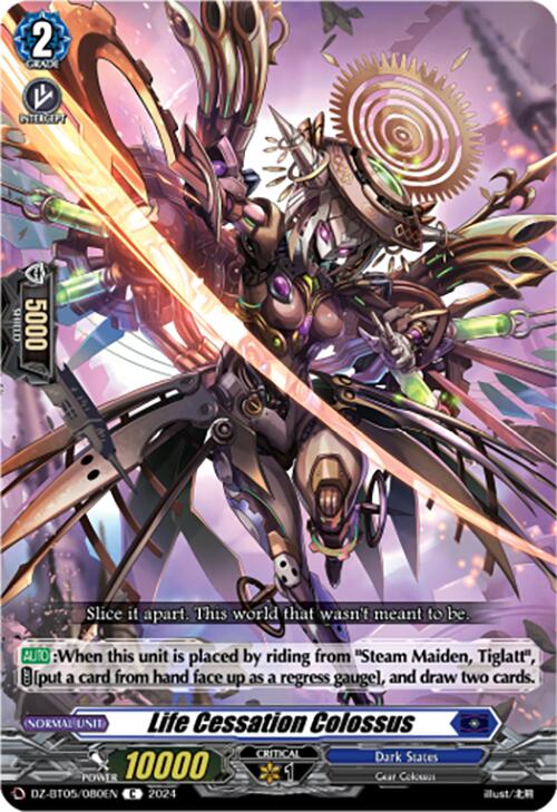 Life Cessation Colossus (DZ-BT05/080EN) [DZ-BT05: Omniscient Awakening]