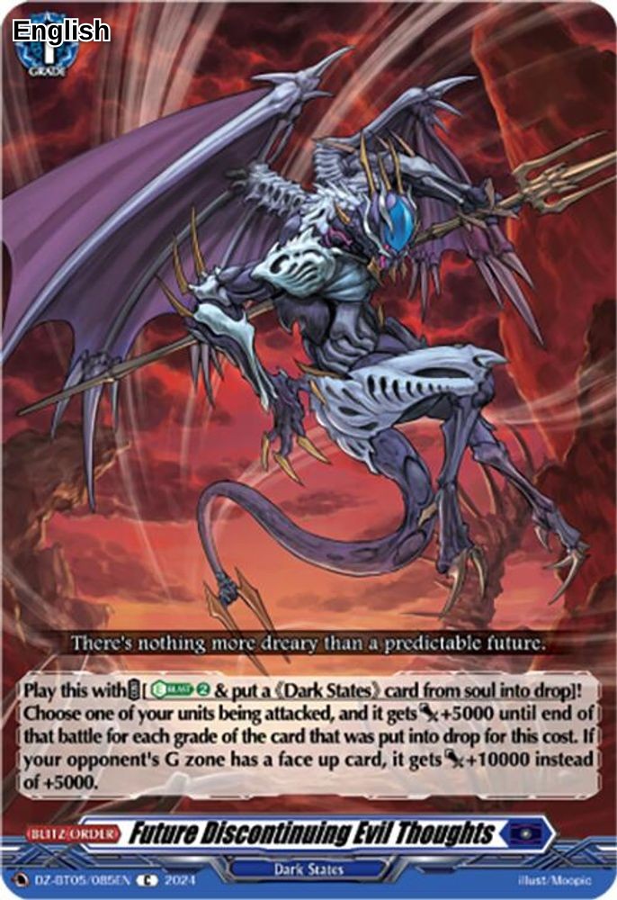 Future Discontinuing Evil Thoughts