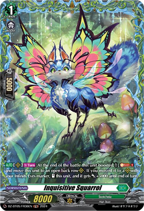 Inquisitive Squarrol (DZ-BT05/FR36EN) [DZ-BT05: Omniscient Awakening]