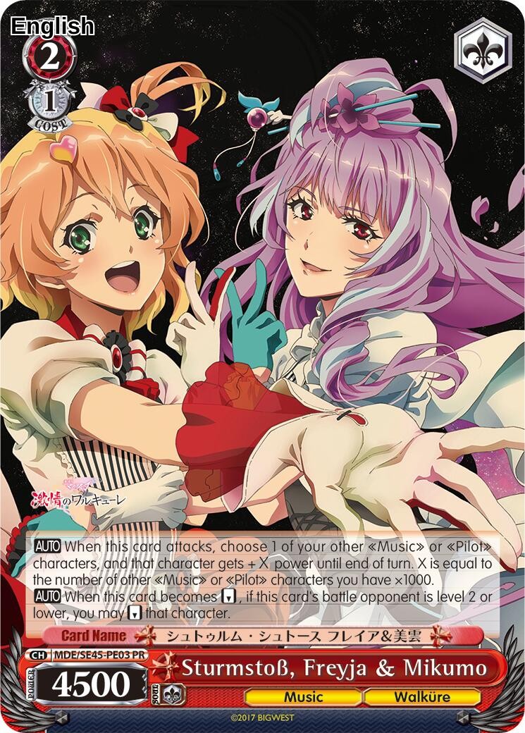 Sturmstoss, Freyja & Mikumo (PR)