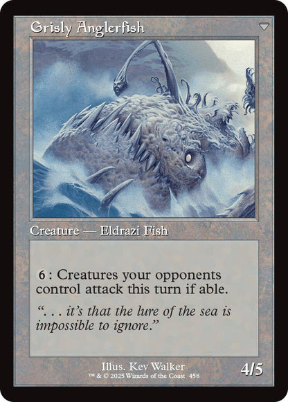 Grizzled Angler // Grisly Anglerfish (Retro Frame) [Innistrad Remastered]